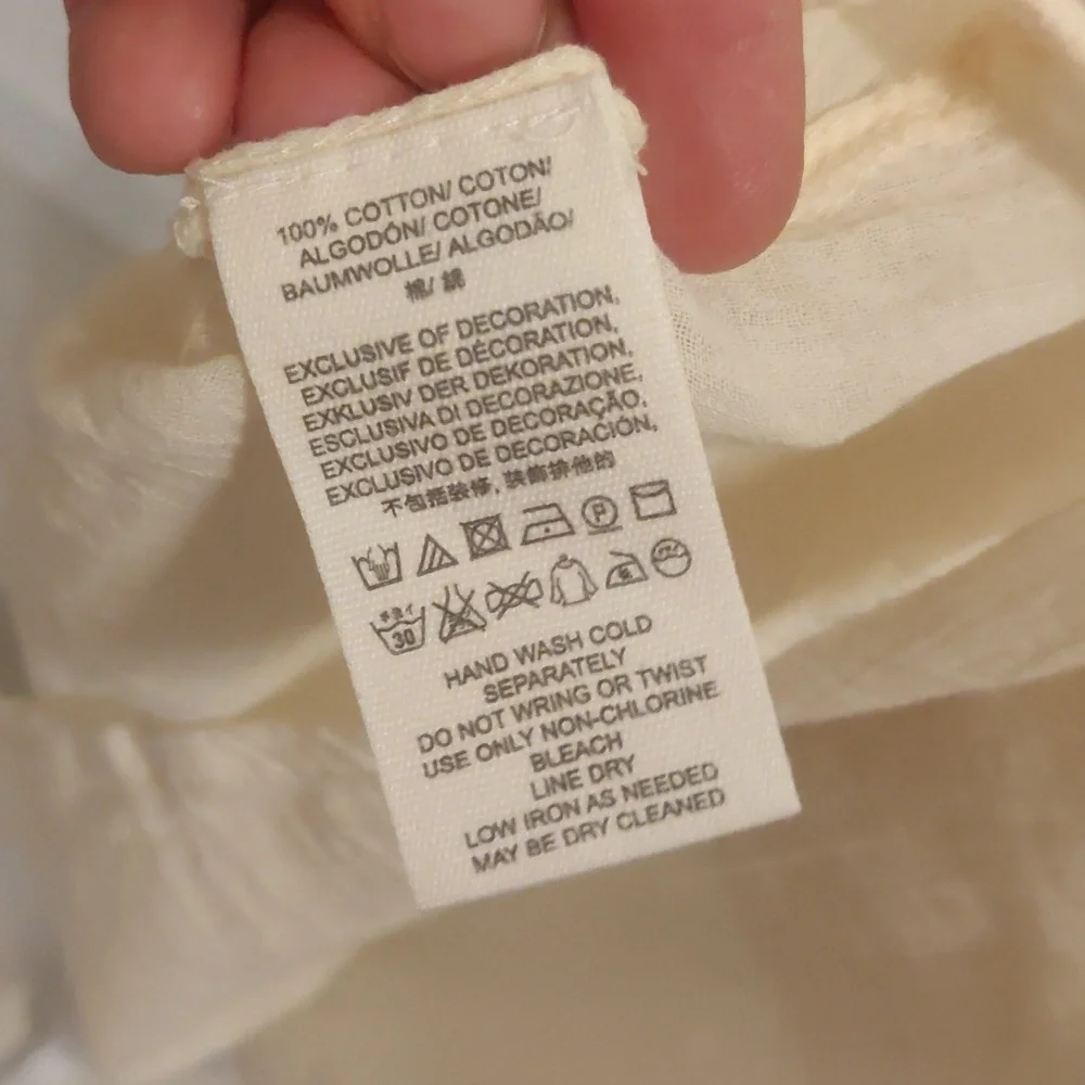 Free People Embroidered Victorian Dress Cream/ Off-white mini dress Cottagecore - Picture 14 of 14